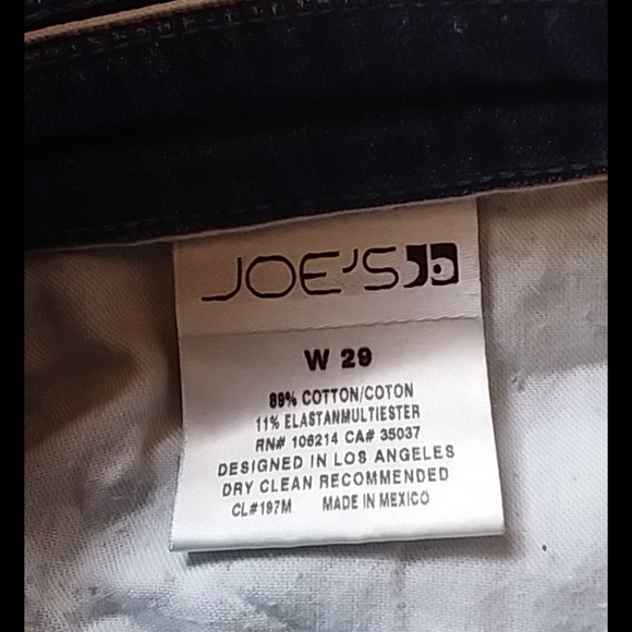 Joe's Jeans, mid rise slim crop, medium indigo - Picture 3 of 6
